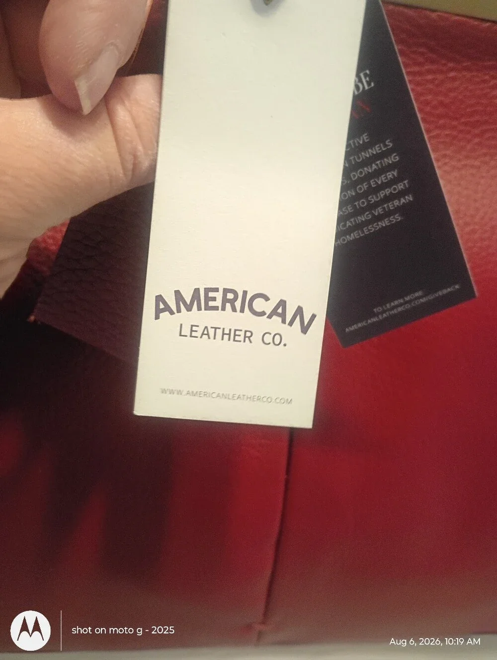 American Leather Grace Oversized Kisslock Clutch Claret